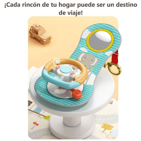Juguete Volante Simulador Auto Musical Interactivo-4