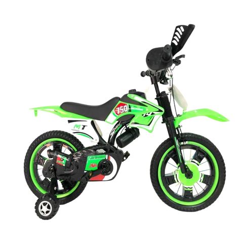 Bicimoto Bicicleta con Sonidos Aro 20 Verde-5