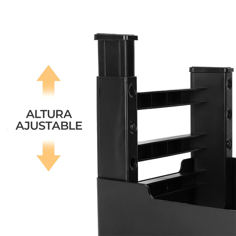 Plato Comedero Bebedero Antiderrame, Ajustable Para Mascotas-5