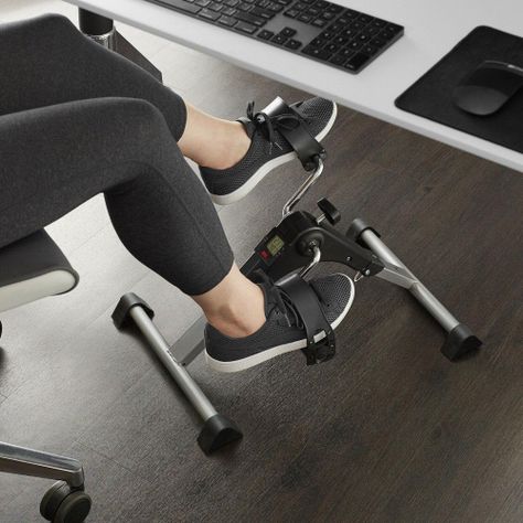 Pedalera Mini Bici Entrenamiento Manos Y Pies Con Contador-5
