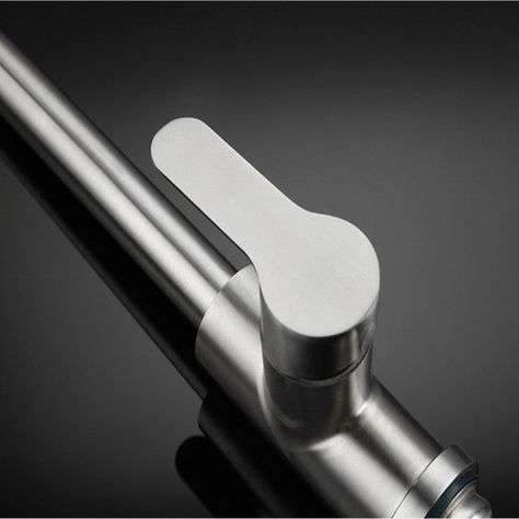 Llave Monomando Grifo Extraible para Lavaplatos Cromada-2