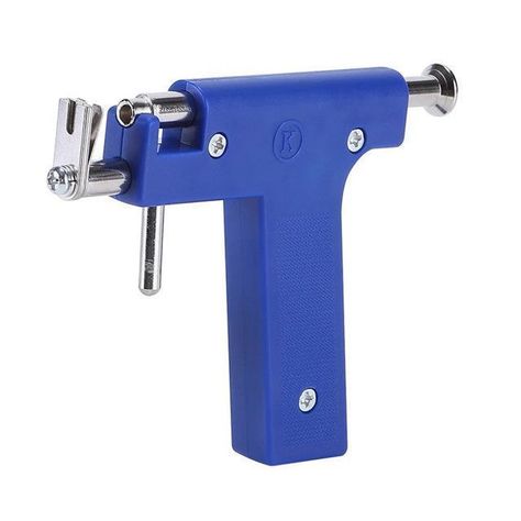 Kit Pistola Inoxidable Perforadora Cuerpo Aros Piercing + Estuche-4