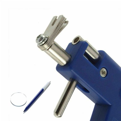 Kit Pistola Inoxidable Perforadora Cuerpo Aros Piercing + Estuche-5
