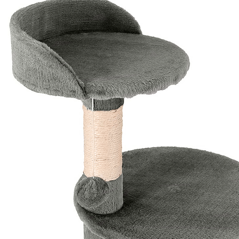 Rascador Para Gato Tipo Torre Grande 3 Niveles 112 cms. + Cuerda-3