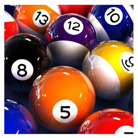 Set Bolas De Pool Juego Completo-5