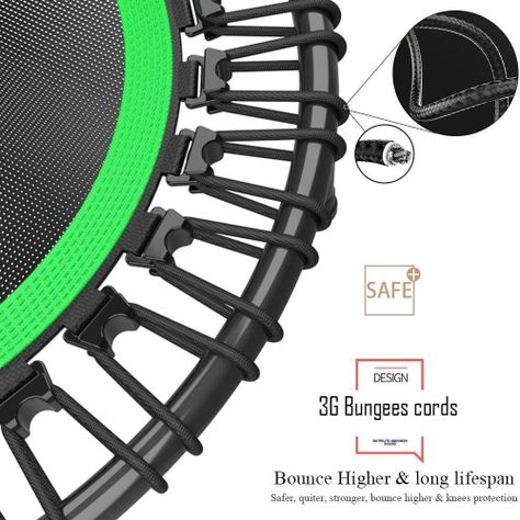 Trampolin con soporte en T 100 cms., saltarina, Power Jump-1