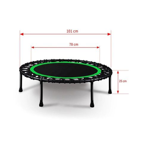 Trampolin con soporte en T 100 cms., saltarina, Power Jump-4