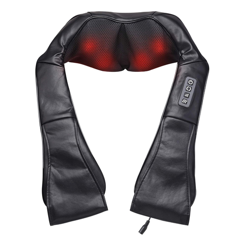 Masajeador de Cuello y Espalda con Terapia de Calor -5