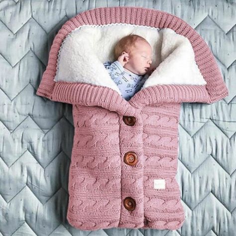 Saco De Dormir Manta para Bebe Recién Nacido Ultrasuave-0