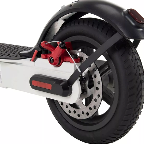 Scooter Eléctrico 500W Urbano Adulto Plegable Blanco-2