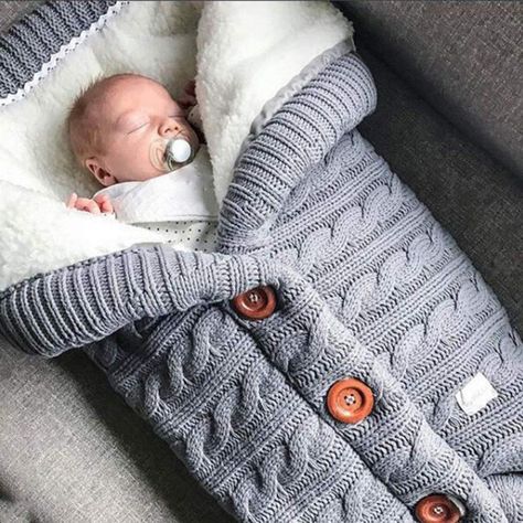 Saco De Dormir Manta para Bebe Recién Nacido Ultrasuave-1