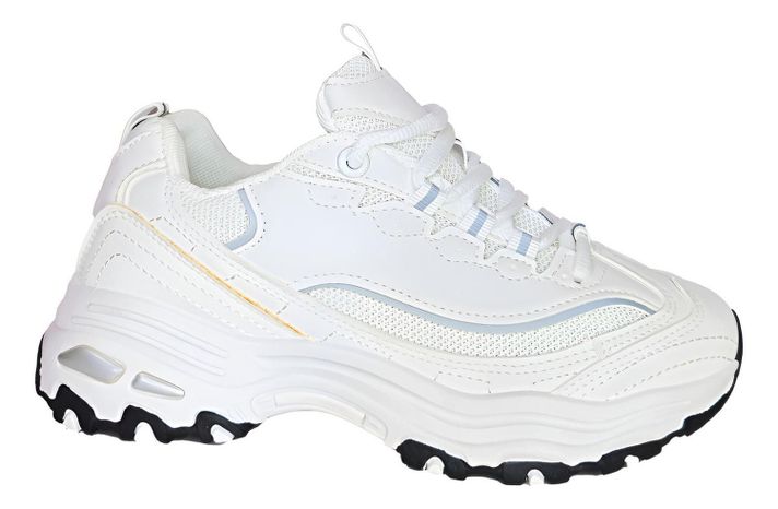 Zapatillas Deportivas Blancas Diseño Moderno Y Elegante 7616-0