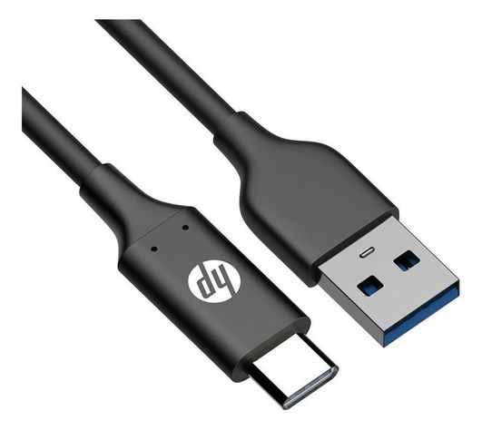 Cable Hp Dhc-tc101 Negro Con Entrada Usb Tipo C A Usb 3.0-0