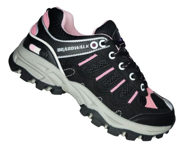 Zapatillas Life Outdoor Mujer 35 Al 41 Senderismo Negro 7617-0
