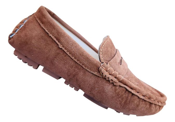 Zapato Mocasin Para Niños Suela Plana Casual Liviano 7707-2