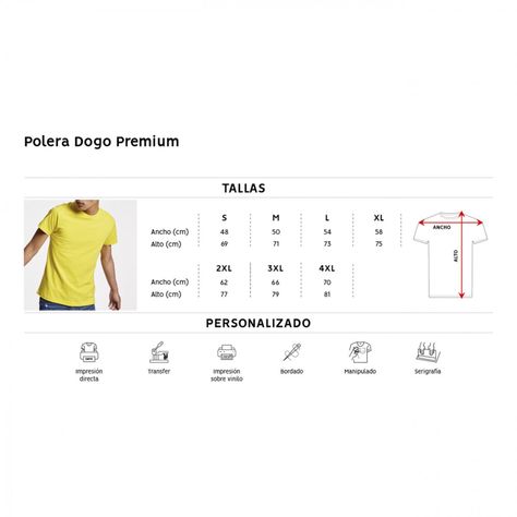 Polera De Algodón Unisex Manga Corta Dogo Premium - Rosa-3