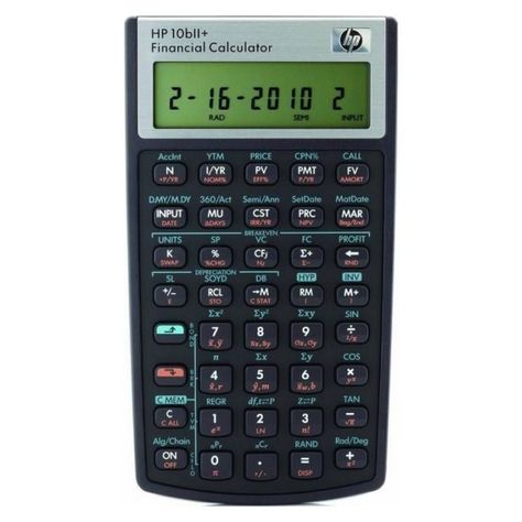 Calculadora Financiera Hp 10bii-0