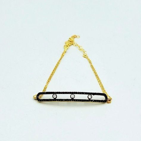 PULSERA SIYAH DORADA PLATA-1