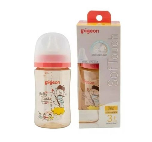 Biberón Softouch Pigeon PPSU 240ml Bear-2
