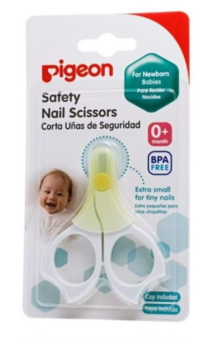 Tijera Para Uñas De Bebé Pigeon Color Blanco-0