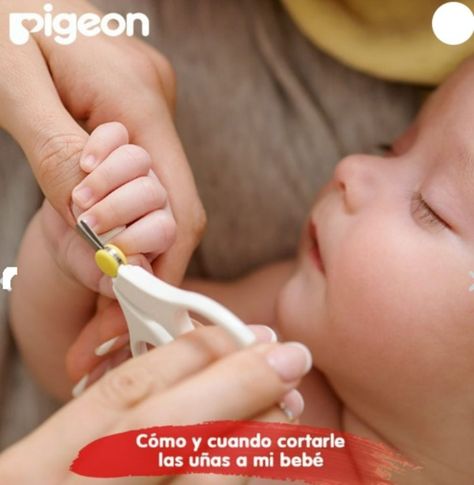 Tijera Para Uñas De Bebé Pigeon Color Blanco-3