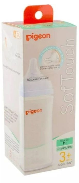 Biberón Softouch Pigeon Vidrio 240ml-3