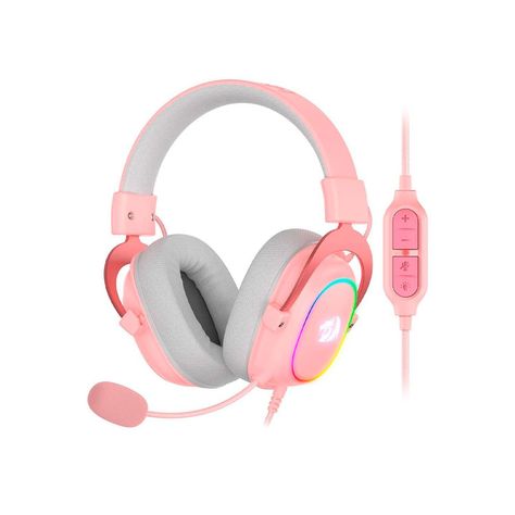 Audífonos Gamer Redragon Zeus X H510P RGB Pink-0