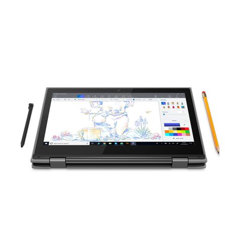 Notebook 2 en 1 Lenovo N5030 4GB 128SSD 11.6" W11Pro + Lápiz-1