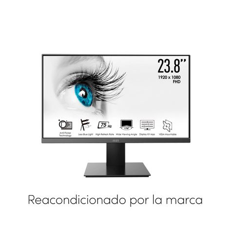 Monitor MSI Pro MP241X 23.8" FHD 75hz HDMI VGA-1