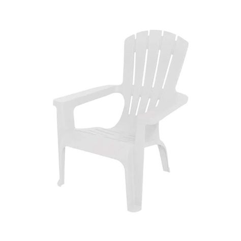 Silla Paradise Con Brazos Blanca-0