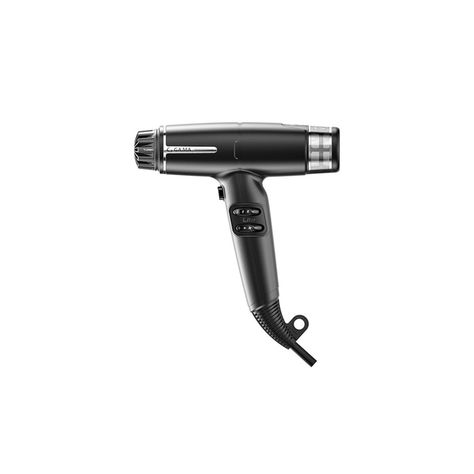 Secador De Pelo Gama Iq Lite Ultra Liviano Profesional Negro-1