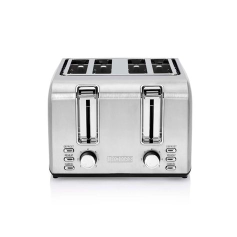 Tostador Thomas TH-133i 4 Rebanadas Acero Inox 1500W-0