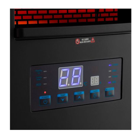 Estufa Infrarroja 2 en 1 Thorben Green 1500 Wifi-2
