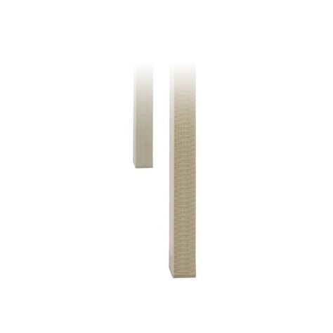 Mesa Ratan Cuadrada 80x80 Blanca-3