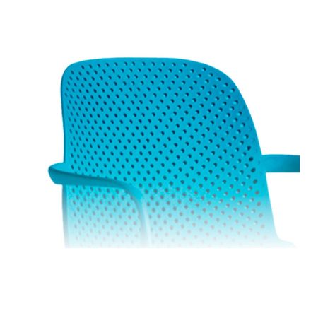 Silla Art Berlin Con Brazos Azul-2