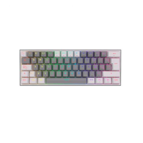 Teclado Inalámbrico Redragon Fizz Pro K616-RGB Grey/White-0