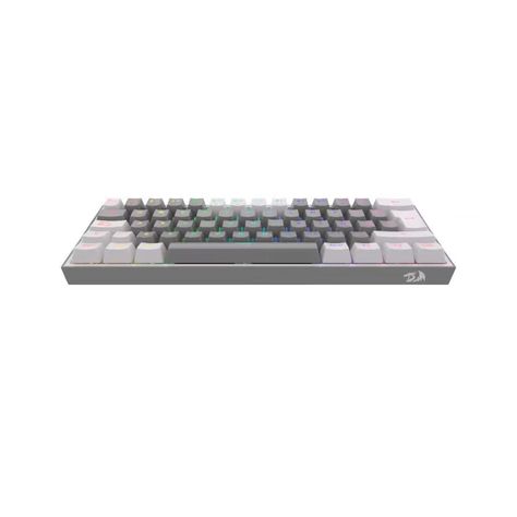Teclado Inalámbrico Redragon Fizz Pro K616-RGB Grey/White-1
