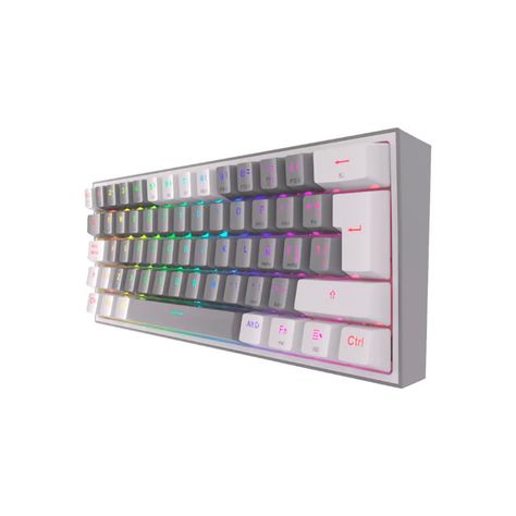 Teclado Inalámbrico Redragon Fizz Pro K616-RGB Grey/White-2
