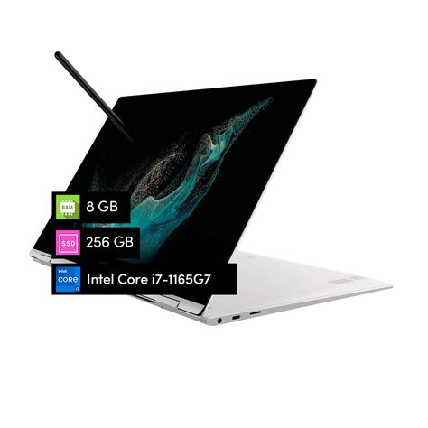 Notebook 2 en 1 Samsung Galaxy Book Pro i7 8GB 256GB SSD 13'-0