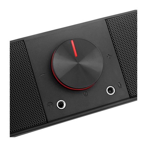 Barra de Sonido Gamer Redragon Darknet Soundbar Bluetooth 5.0 RGB-3