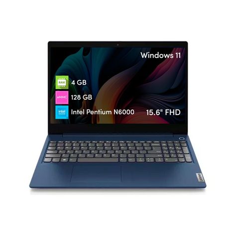 Notebook Lenovo Ideapad 4GB 128GB 15.6" FHD Win11 Azul-0