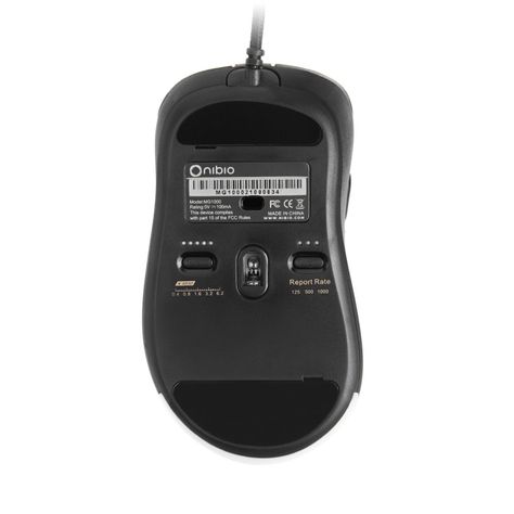 Mouse Gaming Nibio Rule MG1000 16000 Dpi Rgb-3