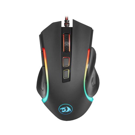Mouse Gamer Redragon M607 Griffin RGB 7200dpi Negro-0
