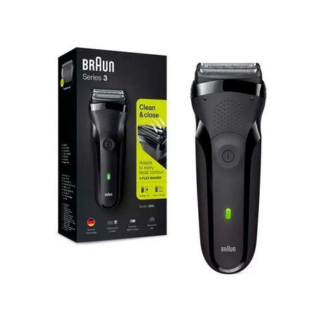 Maquina de afeitar Braun Shaver 300 Black-0