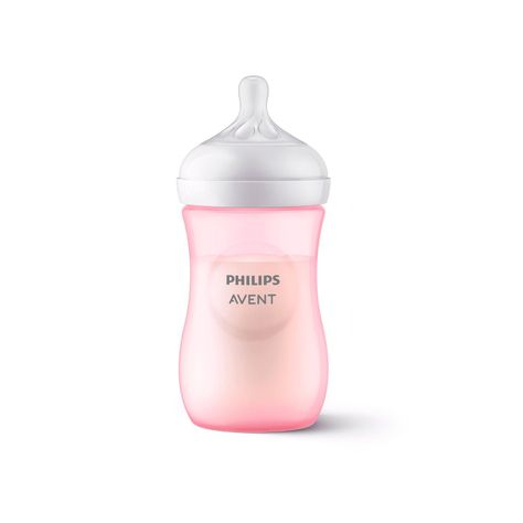Mamadera Avent SCY903/11 Natural Response 260ml Rosada 1m+-0
