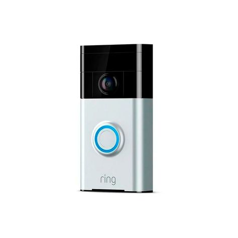 Timbre Inteligente Ring Video Doorbell 2 Negro Gris-0
