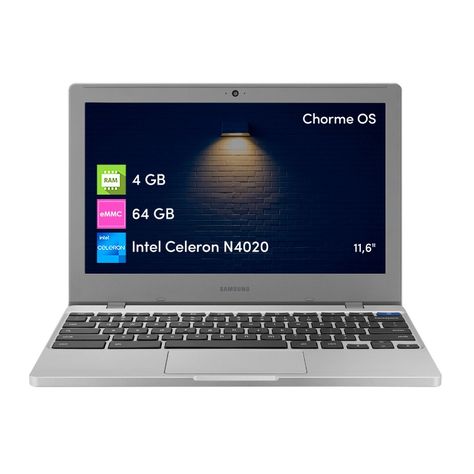 Notebook Chromebook Samsung 4GB 64GB Chrome OS 11.6"-0