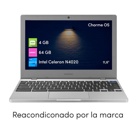 Notebook Chromebook Samsung 4GB 64GB Chrome OS 11.6"-1