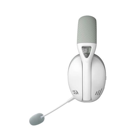Audífonos Gamer Inalámbrico Redragon Ire H848G Blanco y Gris-0
