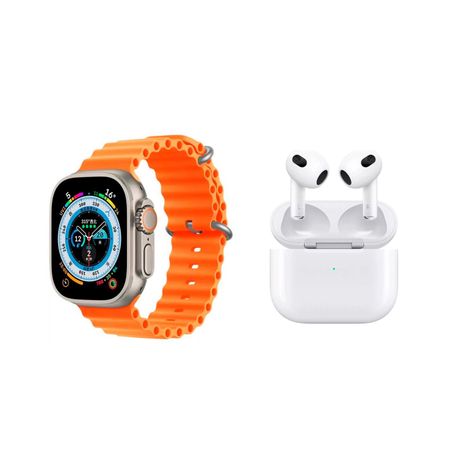 Smartwatch Olax 8 Ultra 49mm 2" + Audífonos Inalambricos-0